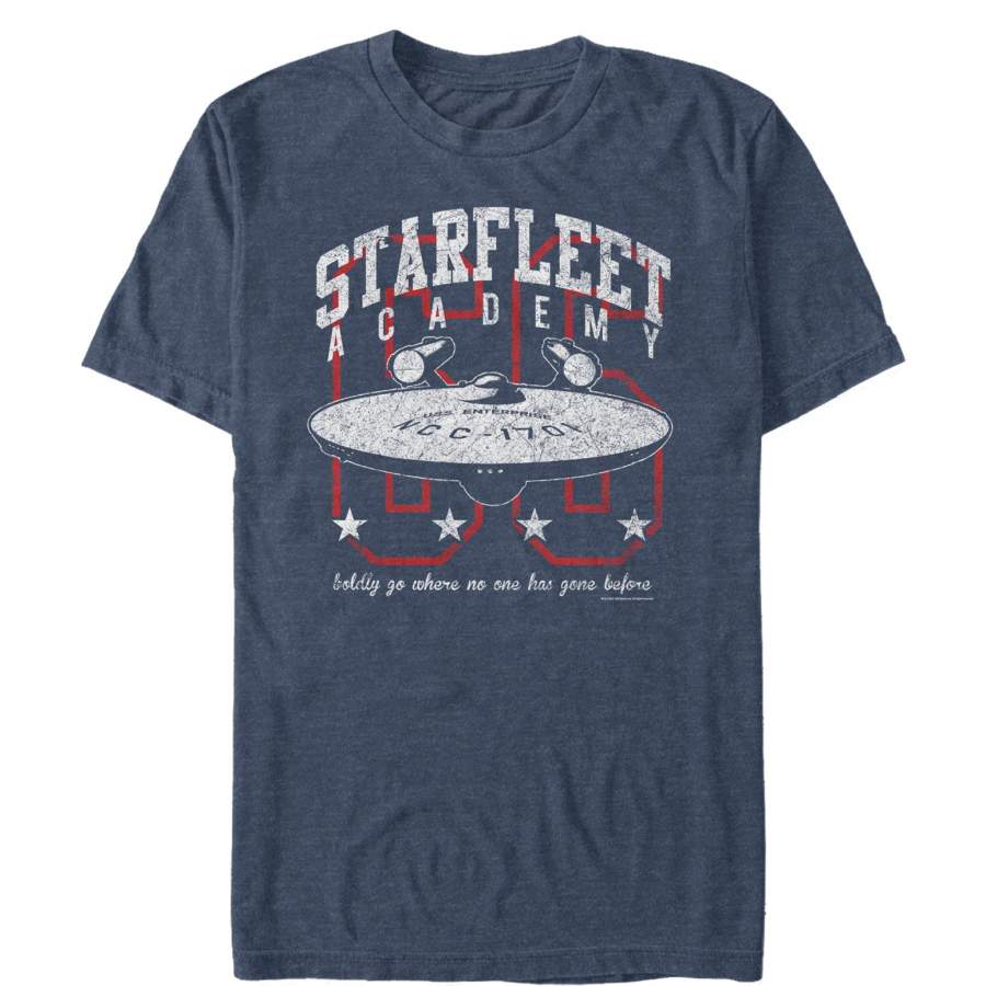 Star Trek Men’s Starfleet Academy  T Shirt