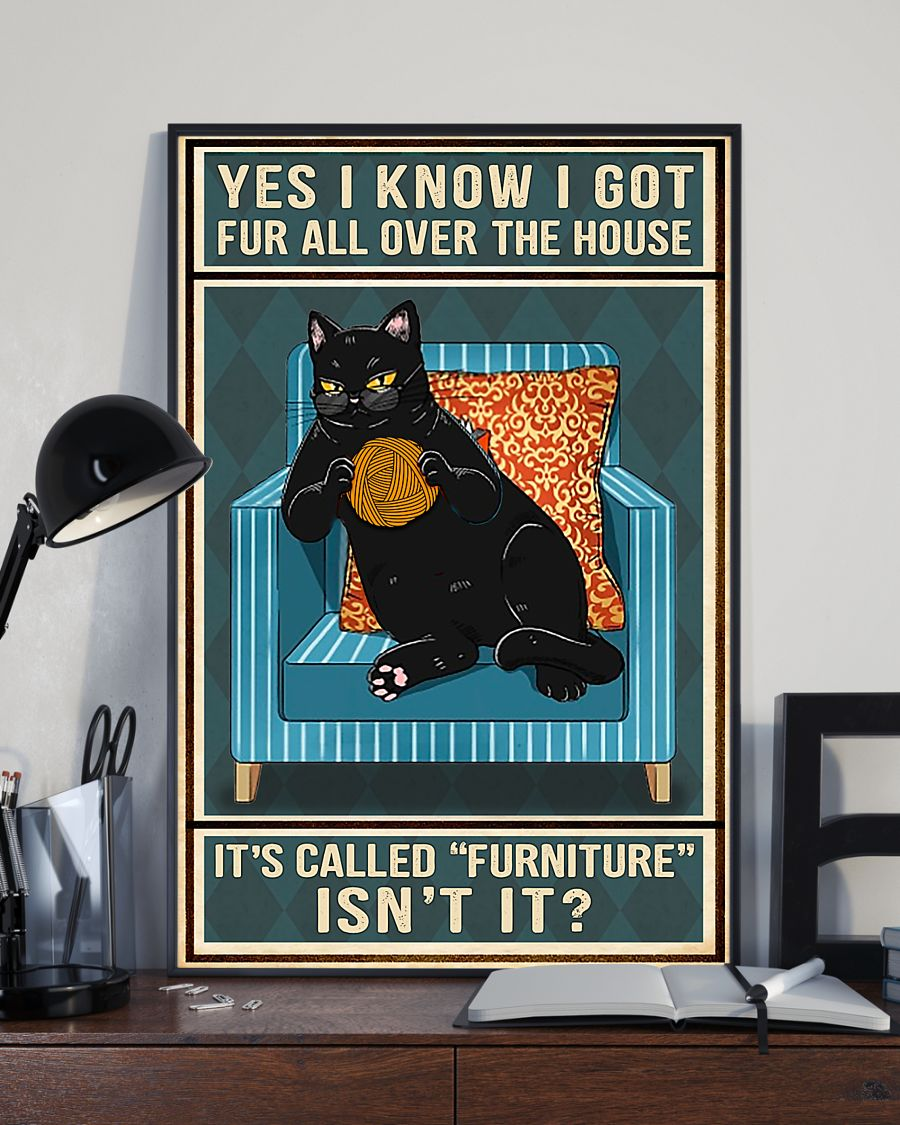 Black Cat Canvas Prints Vintage Wall Art Home Decor Canvas Gifts