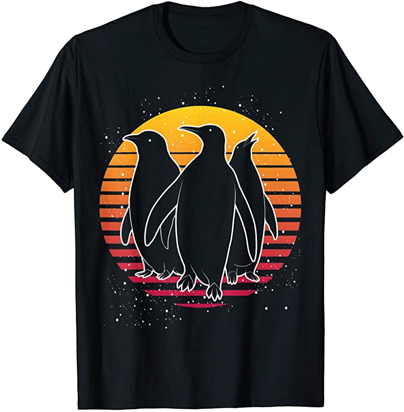 Retro Penguin T-Shirt