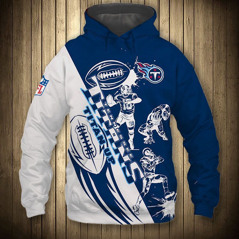 Tennessee Titans Hoodie 3D Cartoon Player Cute Sweatshirt