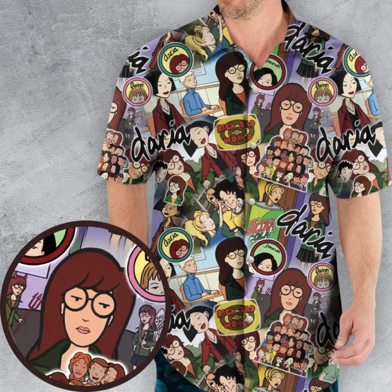 Sick Sad World Daria Hawaiian Shirt
