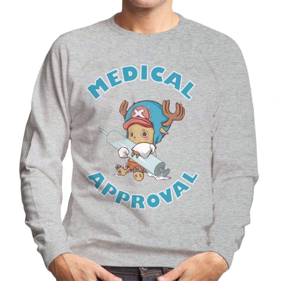 Tony Tony Chopper Medical Approval One Piece Men’s Sweatshirt