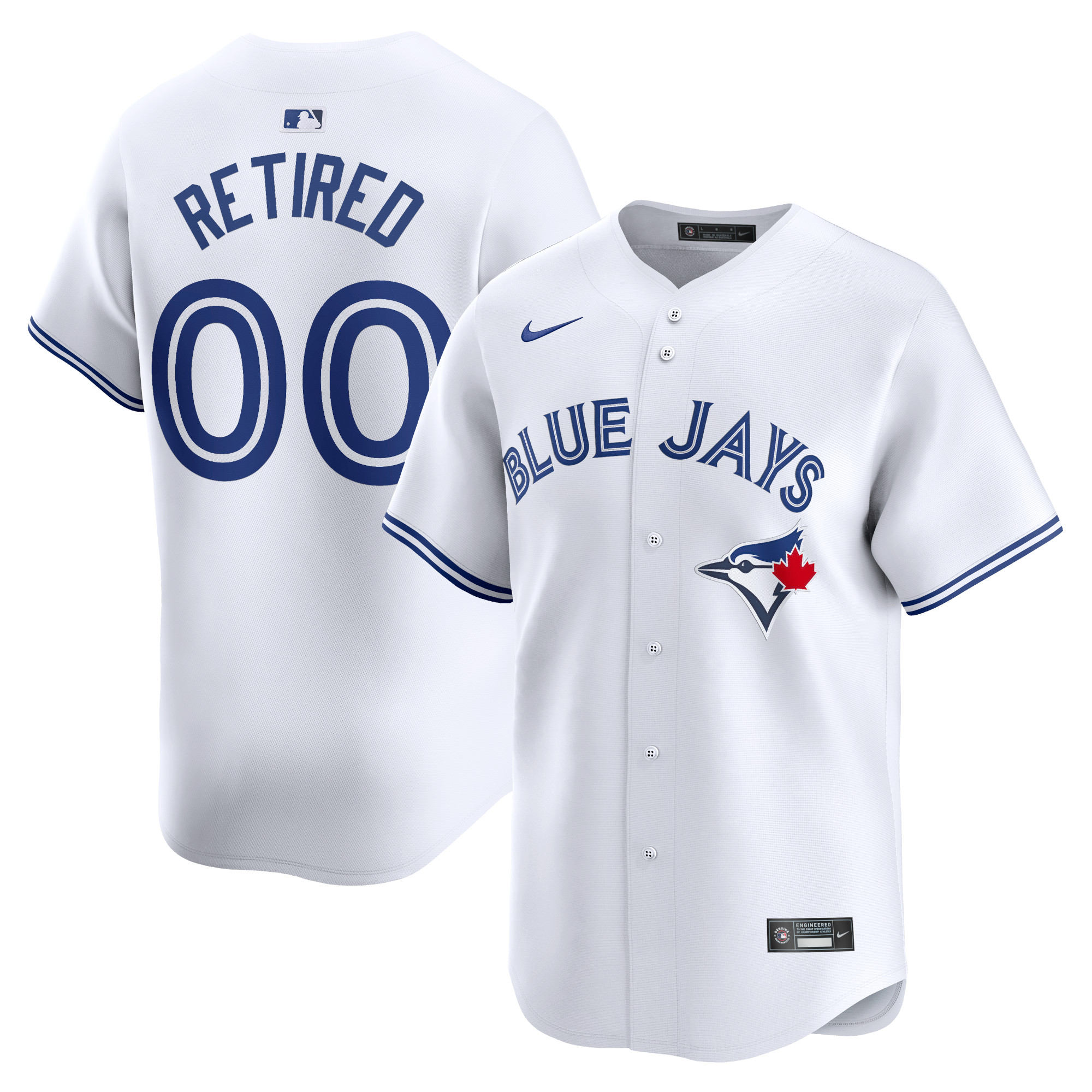 Toronto Blue Jays Home Limited Pick-A-Player Retired Roster Jersey – White