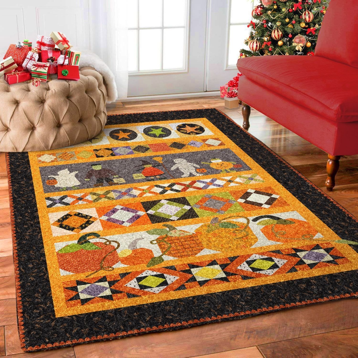 Halloween Rug IRTYTTVNGRA DNNTVN