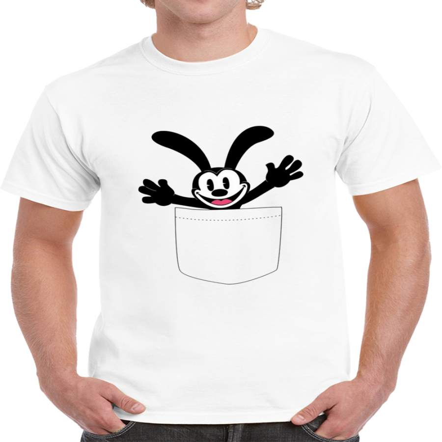 Oswald The Lucky Rabbit (pocket) T Shirt