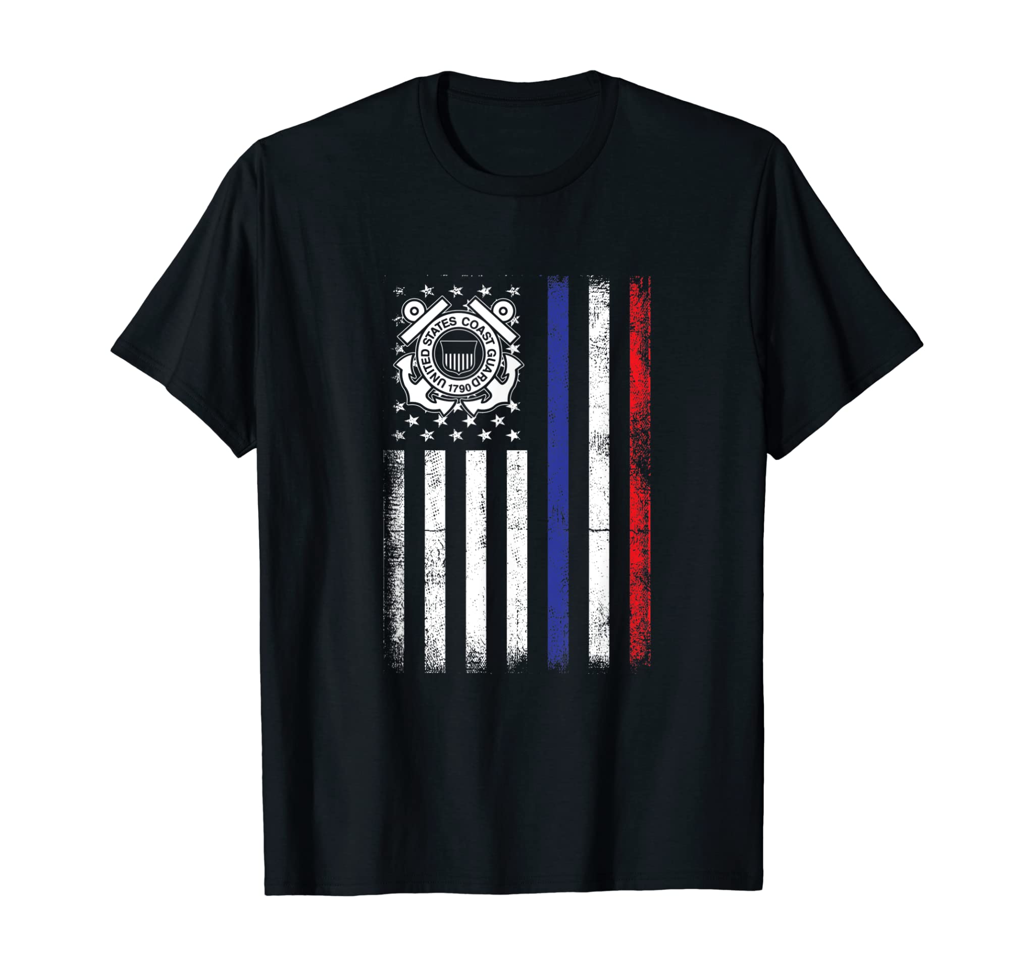 Patriot US Coastguard Coast Guard 4th July Independence Day T-Shirt