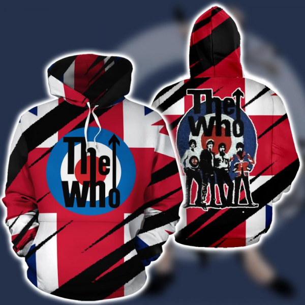 The Who 3D Unisex Hoodie S-5Xl Gift