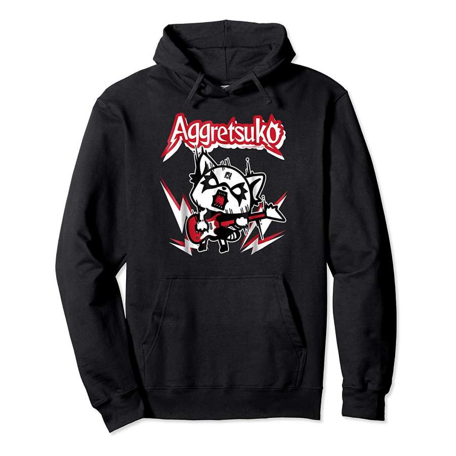 Aggretsuko Rocker Rage Hoodie T-Shirt