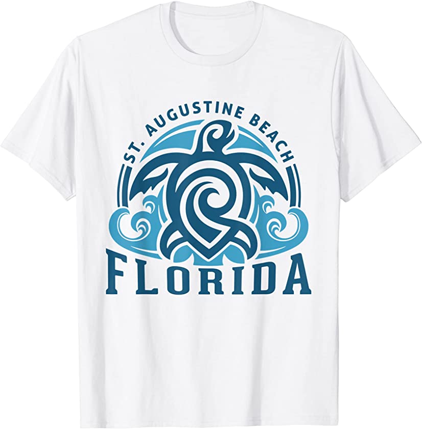 St. Augustine Beach Florida Animal Lover T-Shirt