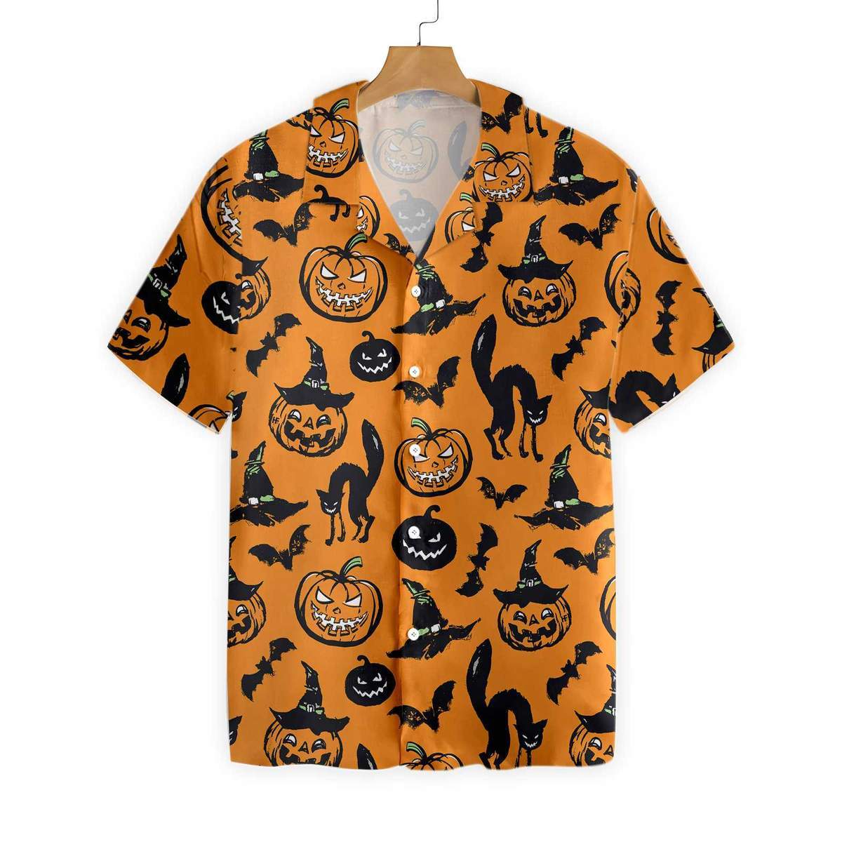 Halloween Pattern All Over Printed Hawaii Shirt Ha87116