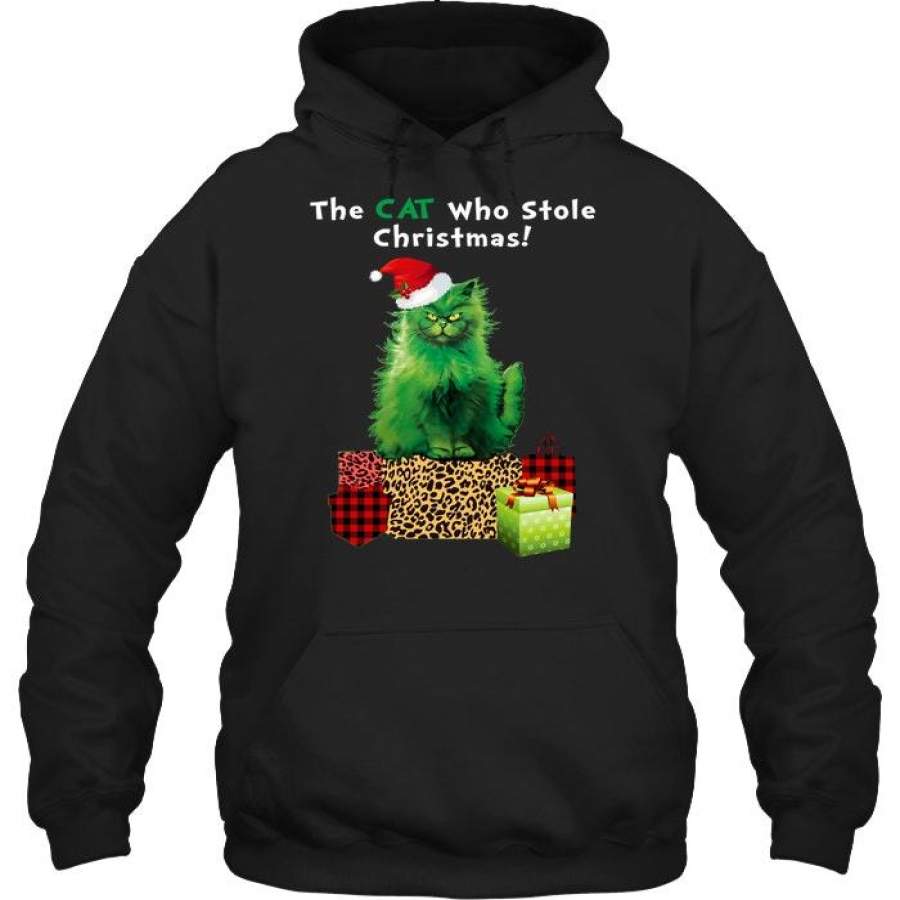 Grunoy Cat – The Cat Who Stole Christmas T Shirt Hoodie