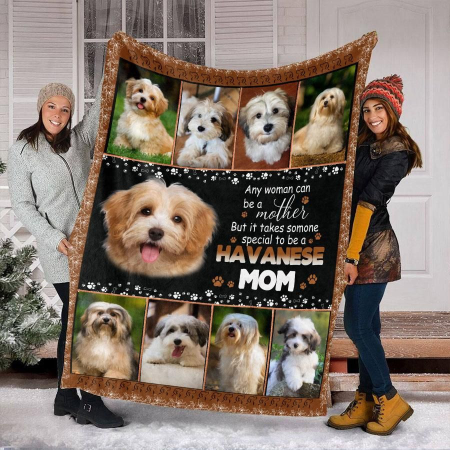 Havanese Blanket, Christmas Gift, Dog Lover Blanket