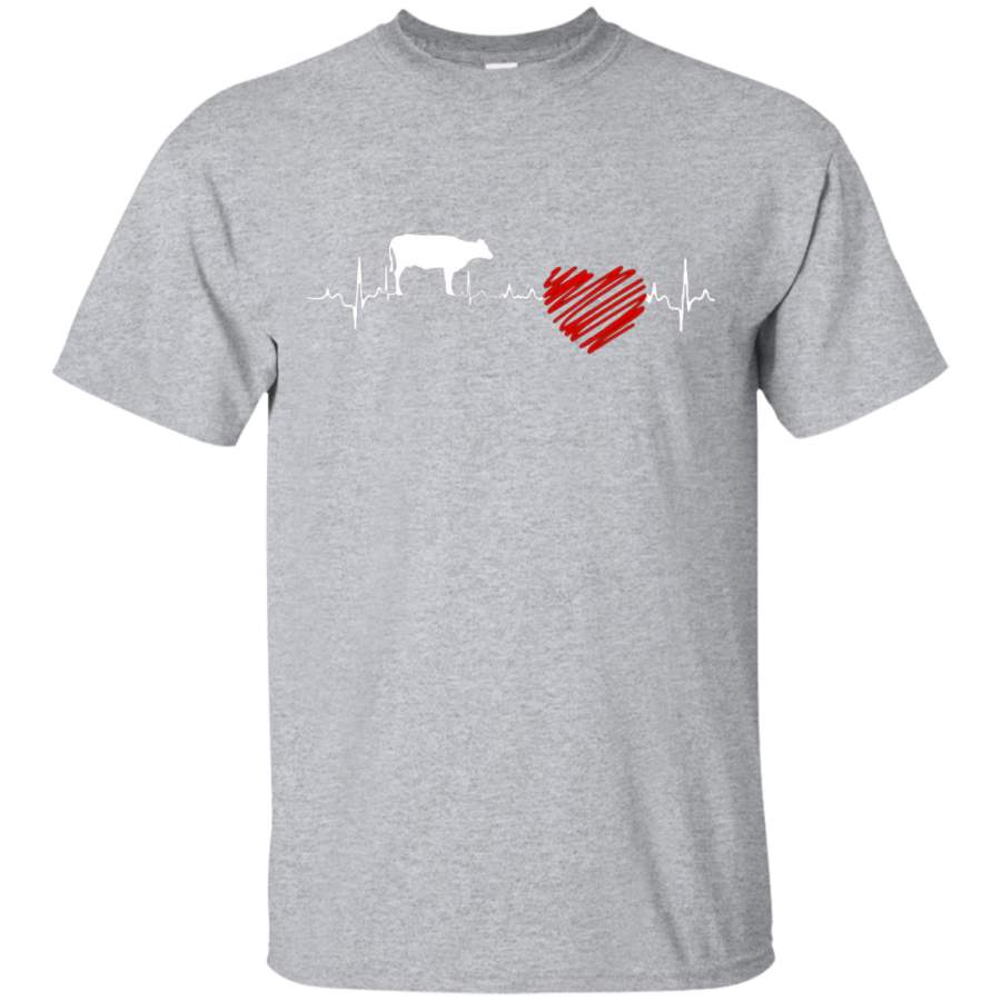 AGR Cow Heartbeat T-Shirt