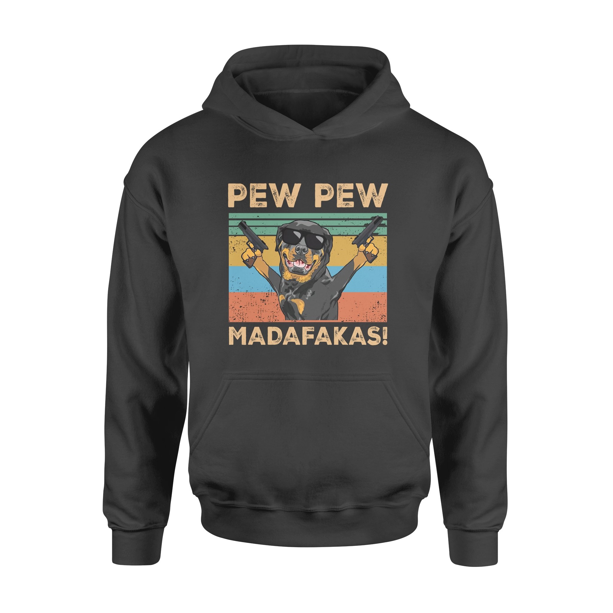 Pew Pew Madafakas For Dog Lovers – Premium Hoodie