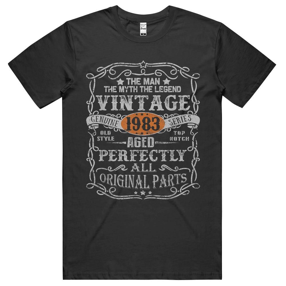 38 Years Old 1983 Vintage 38th Birthday Gifts Decorations Unisex Shirt