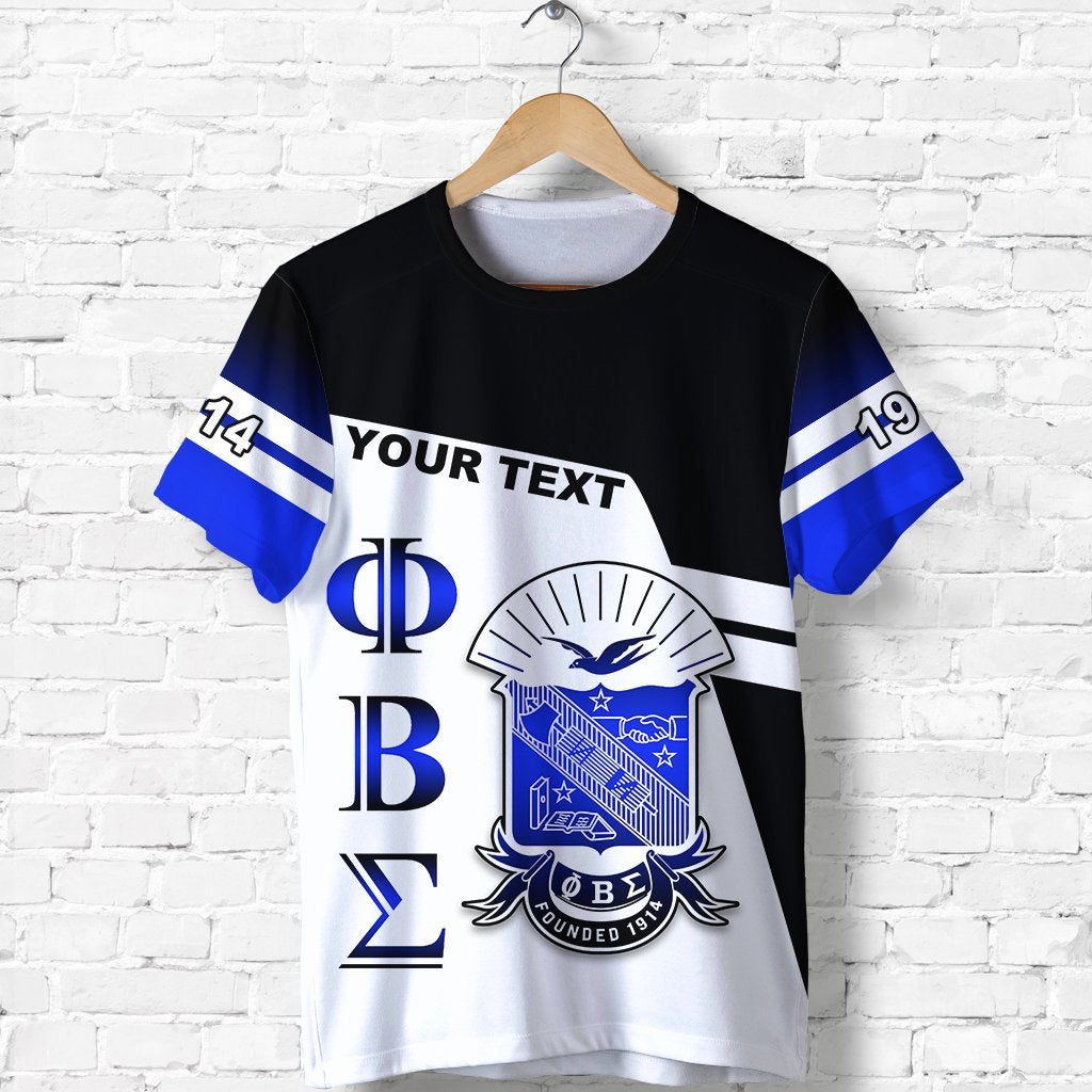 (Custom Personalised) Newest Phi Beta Sigma T Shirt (Black) Lt13