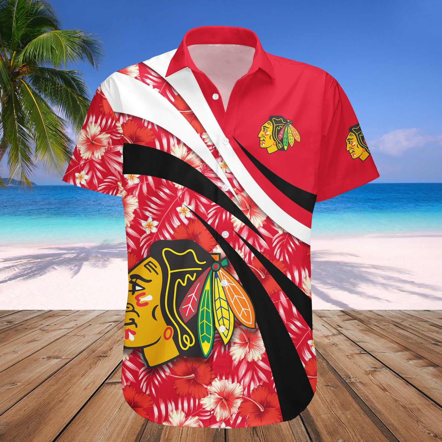 Chicago Blackhawks Hawaii Shirt Hibiscus Sport Style – Nhl