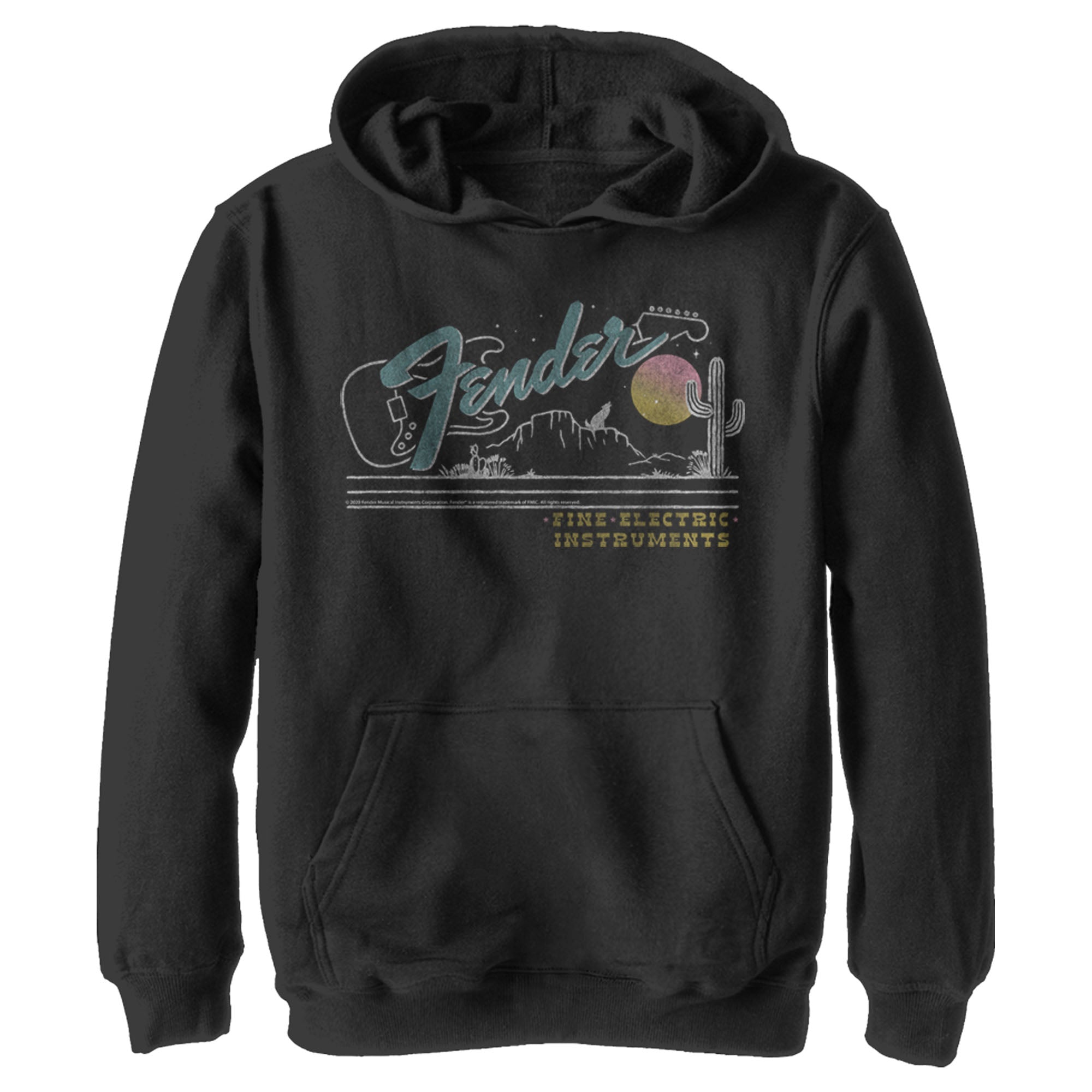 Boy’S Fender Fine Electric Instruments Desert Pull Over Hoodie