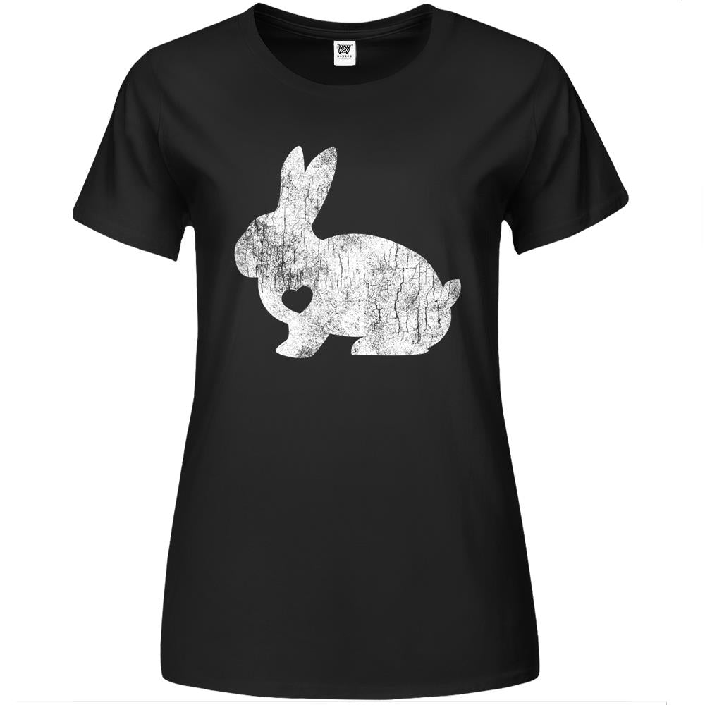 Love Bunny Rabbit Lover Animal Pet Owner Easter Gift Premium Womens Tshirts