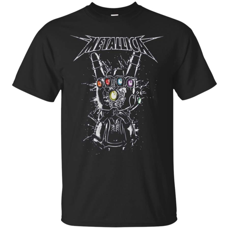 AGR Metallica infinity gauntlet shirt Cotton t shirt