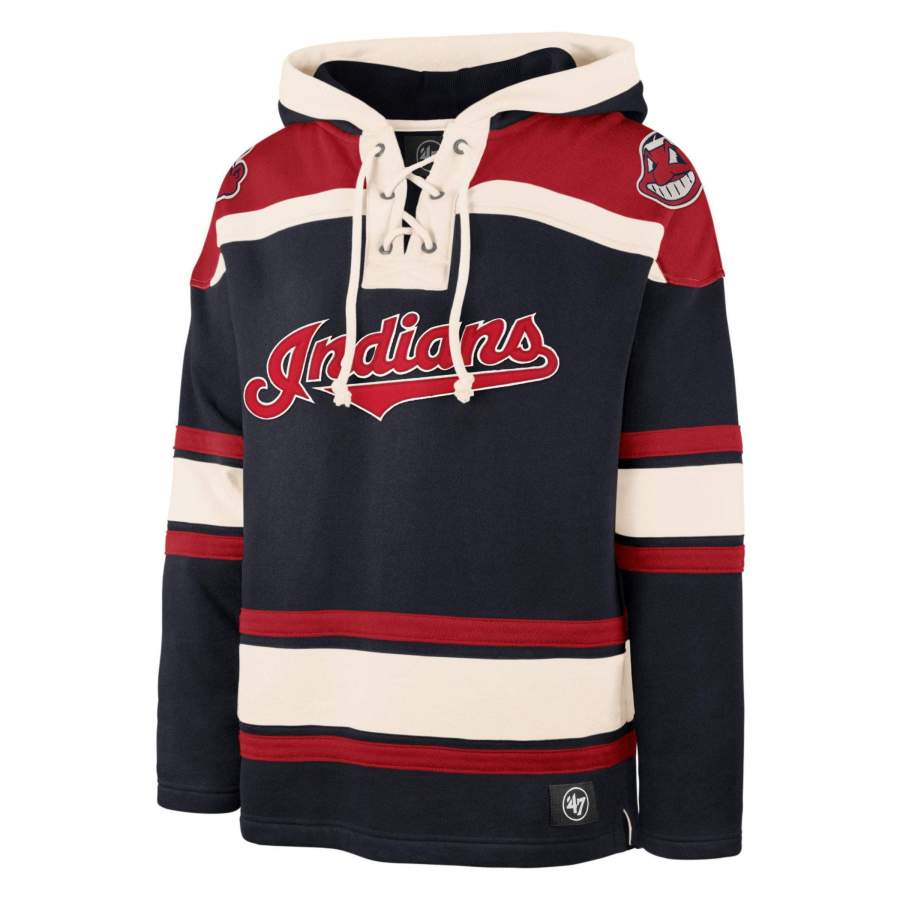 Cleveland Indians Superior ’47 Lacer Hoodie Unisex 3D All Over Print