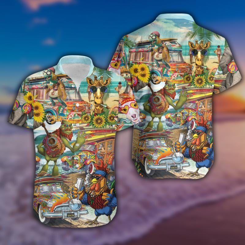 Dance In The Sun Hippie Life Hawaii Shirt For Men And Women Ha11650