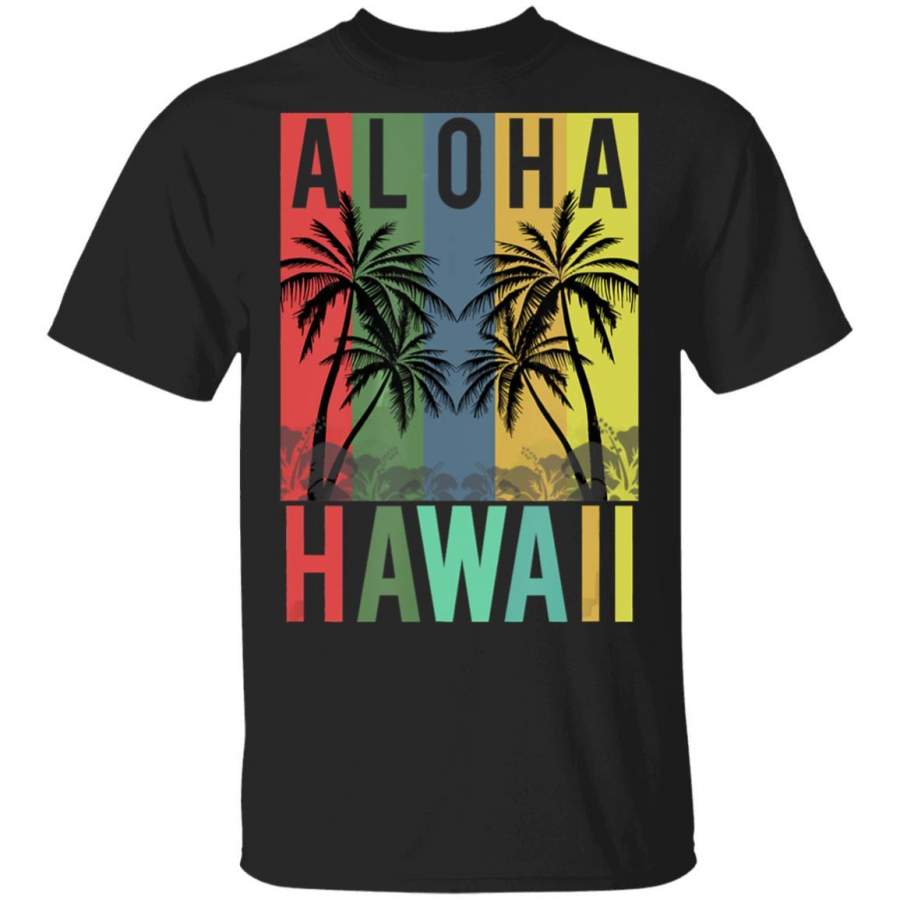 Cute Aloha Hawaii Vintage Hawaiian Beach Coffee Mug Unisex Men Women Tshirt