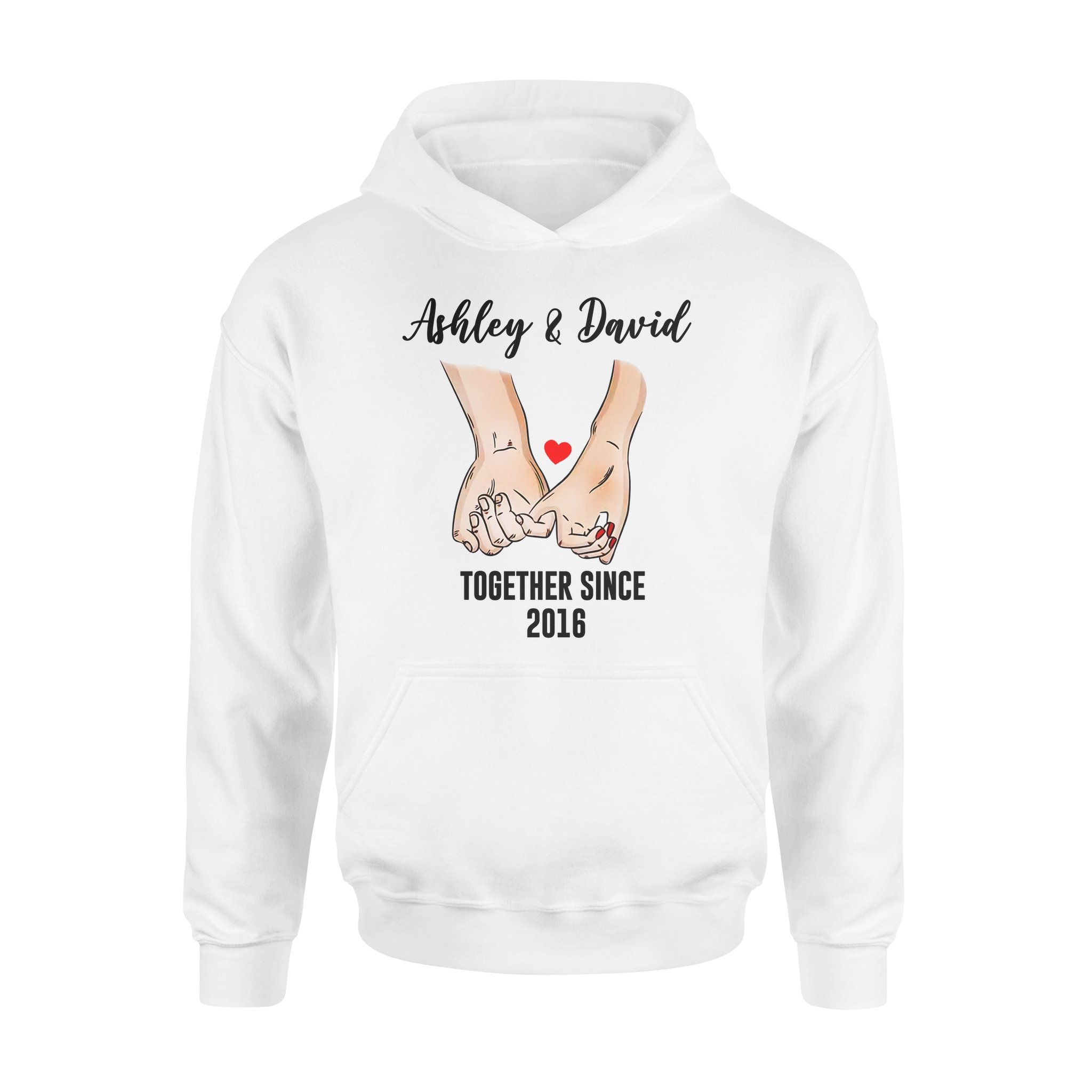 Personalized Cute Couple Shirts, Valentine Shirts, Gift For Him, For Her D05 Nqs1279- Standard Hoodie