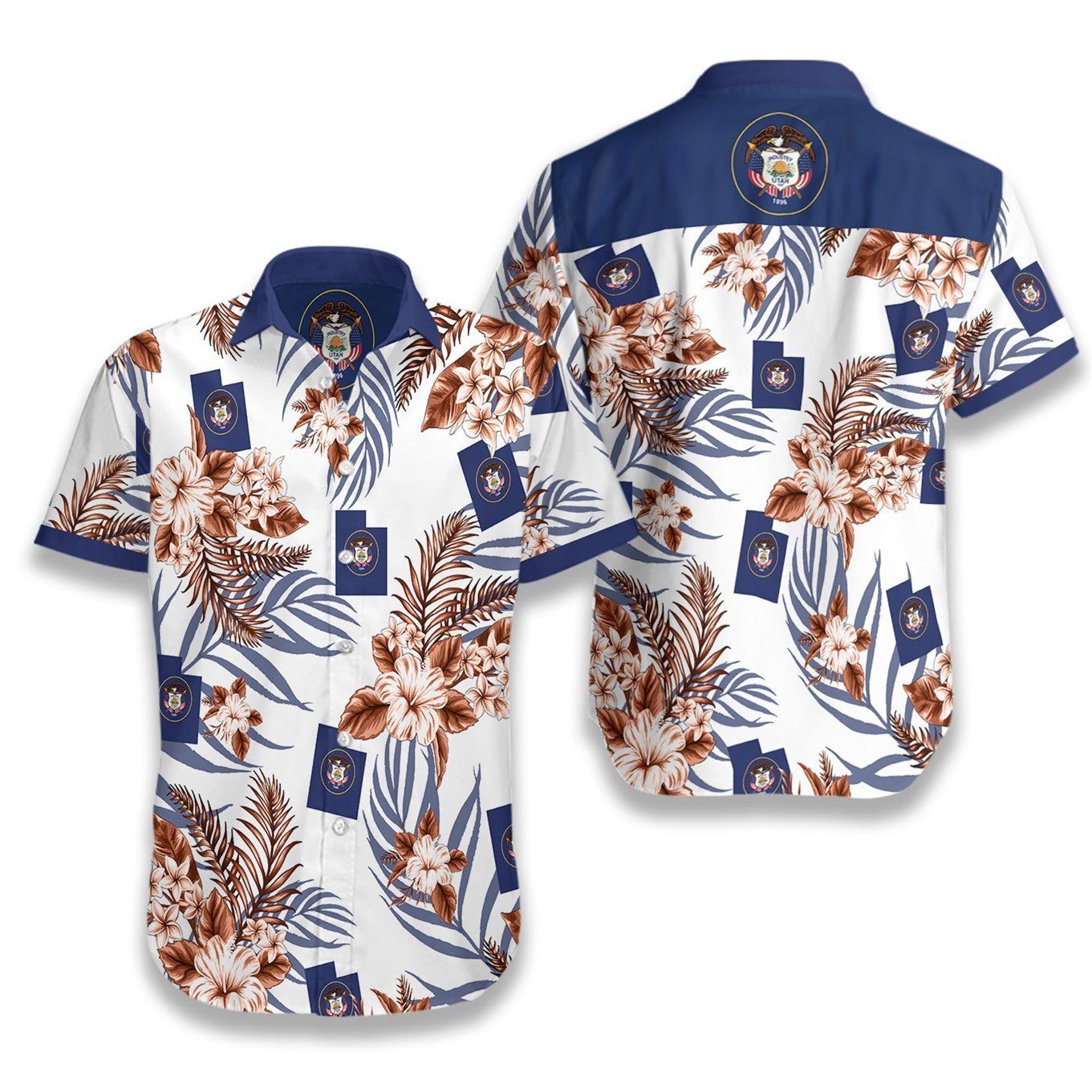 Utah Proud Ez05 0907 Hawaiian Shirt