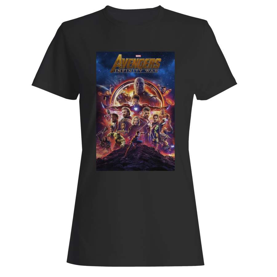 Avengers Infinity War Poster Woman’s T-Shirt