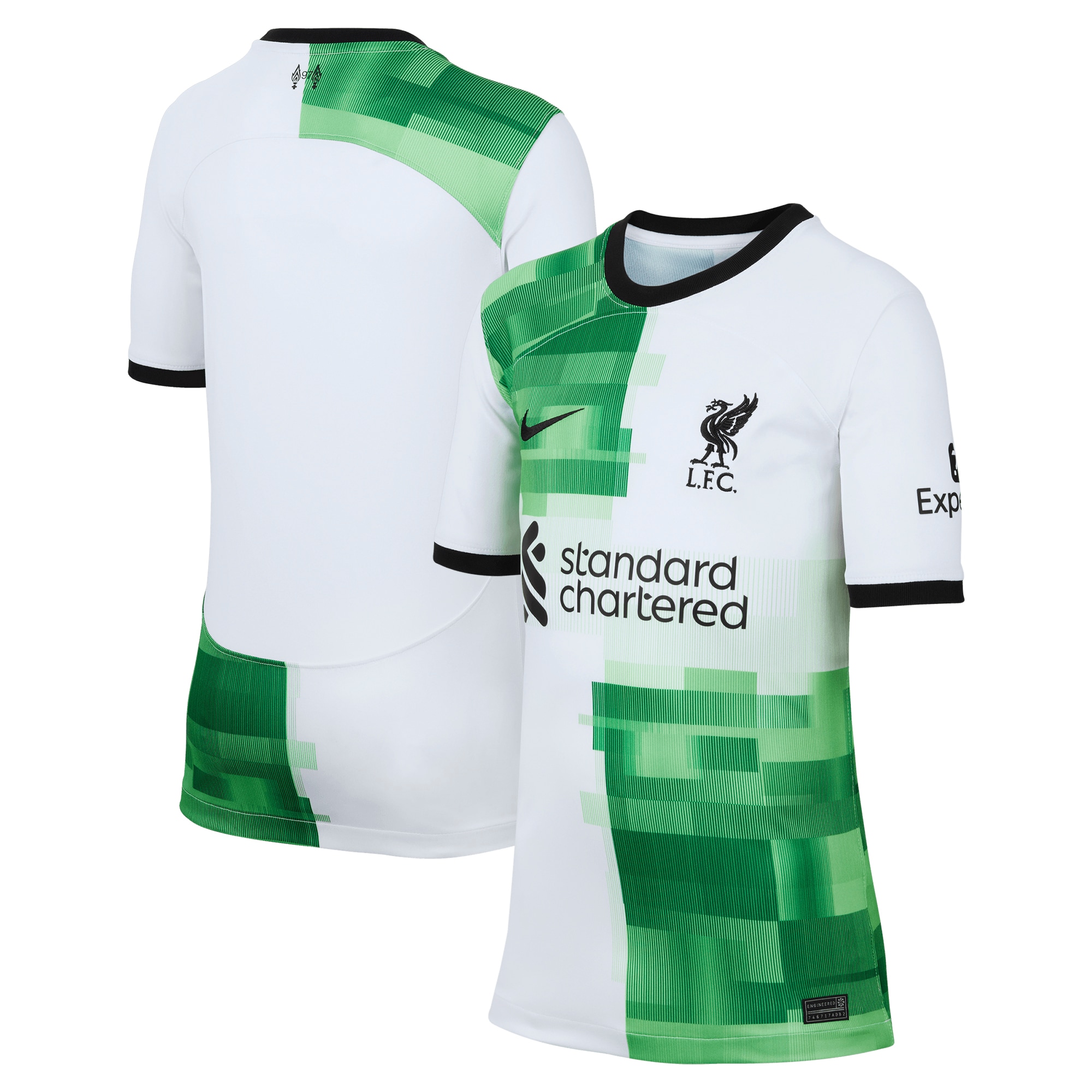 Liverpool Youth 2023/24 Away Replica Jersey – White