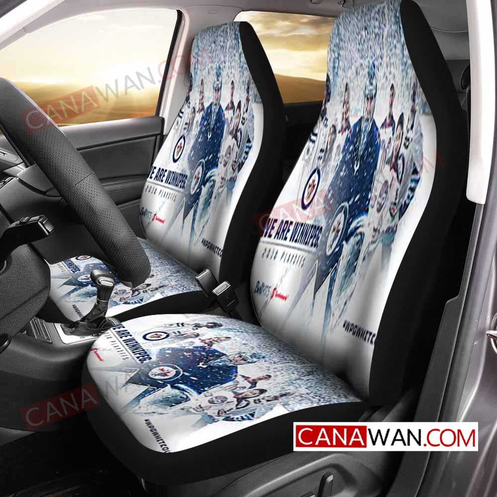 Winnipeg Jets Style099 3D Customized Personalized Car Seat Cover