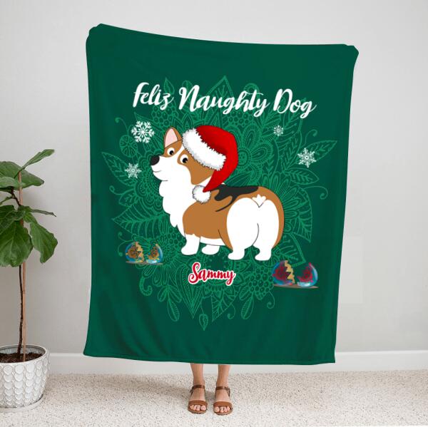 Personalized Xmas Blankets – Best Christmas Gifts For Dog Lovers – Up To 6 Dogs