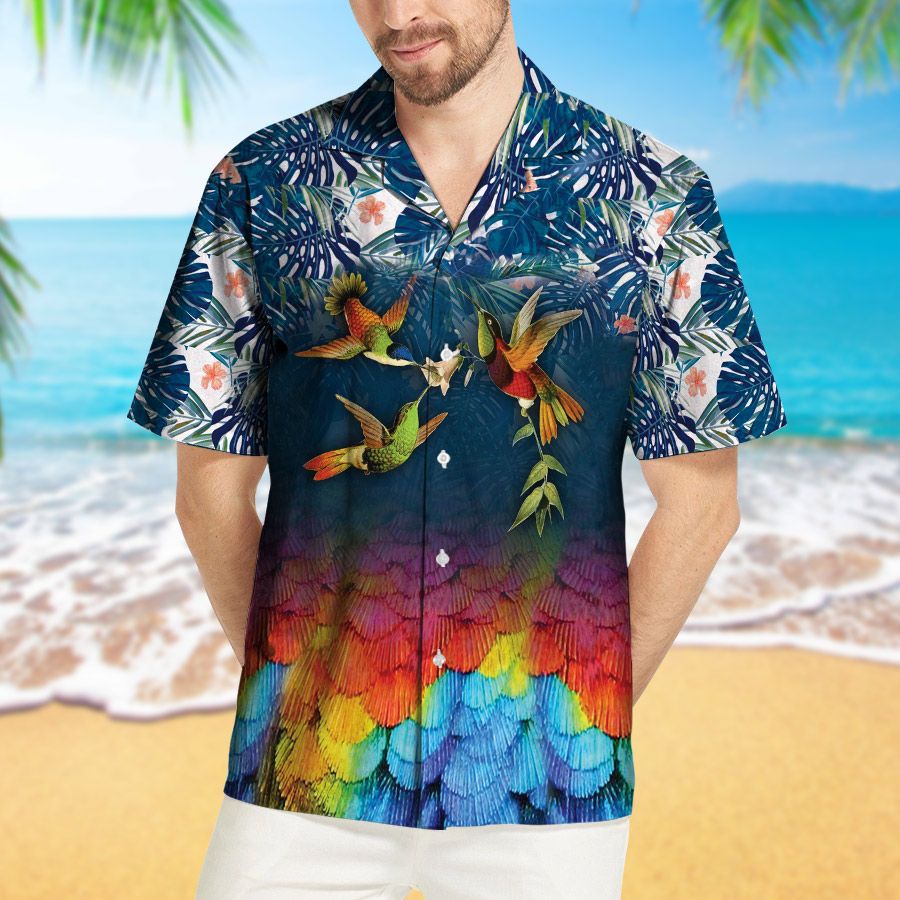 Hummingbird Hawaiian Shirt Ha104255