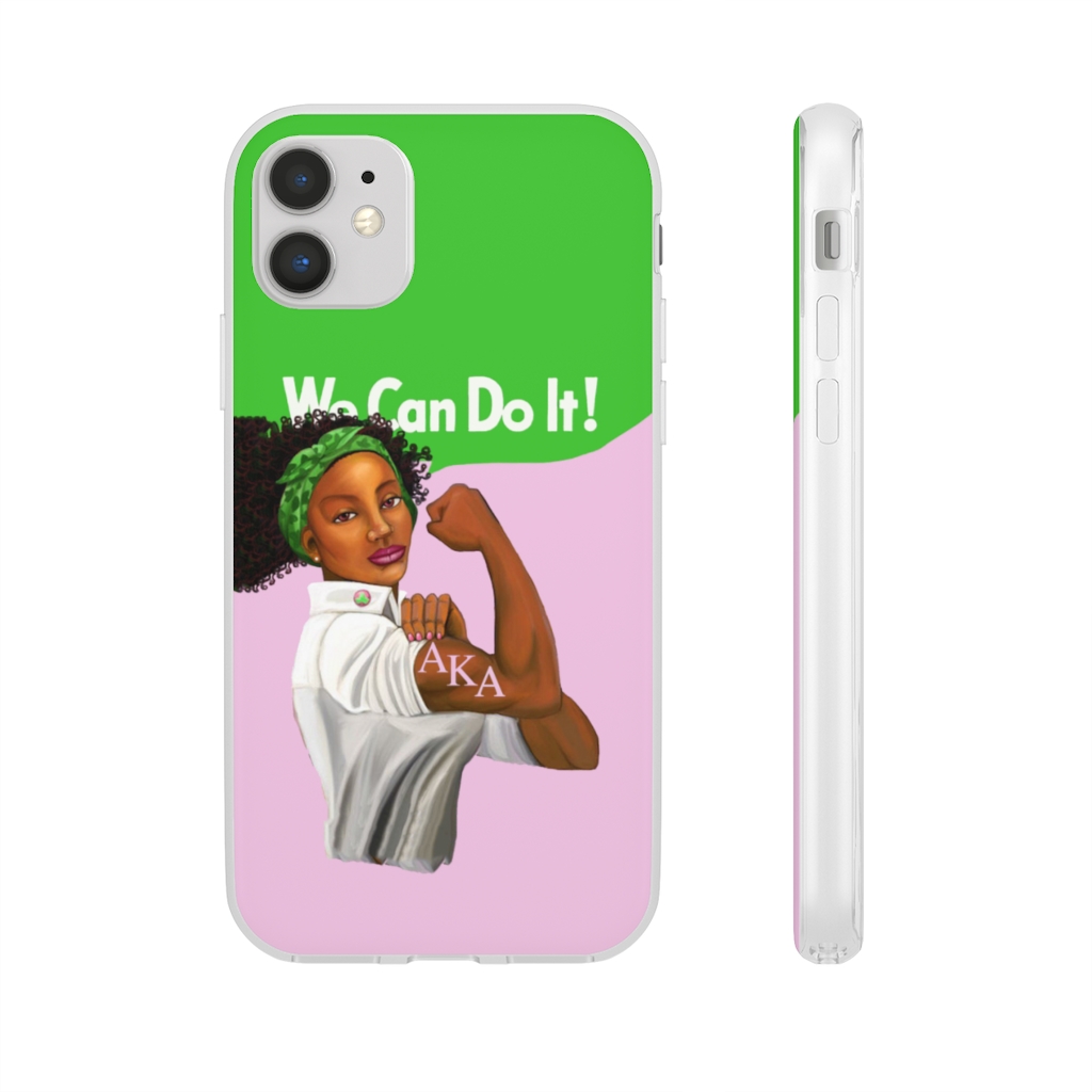 Alpha Kappa Alpha Strong Woman Aka We Can Do It Phone Case