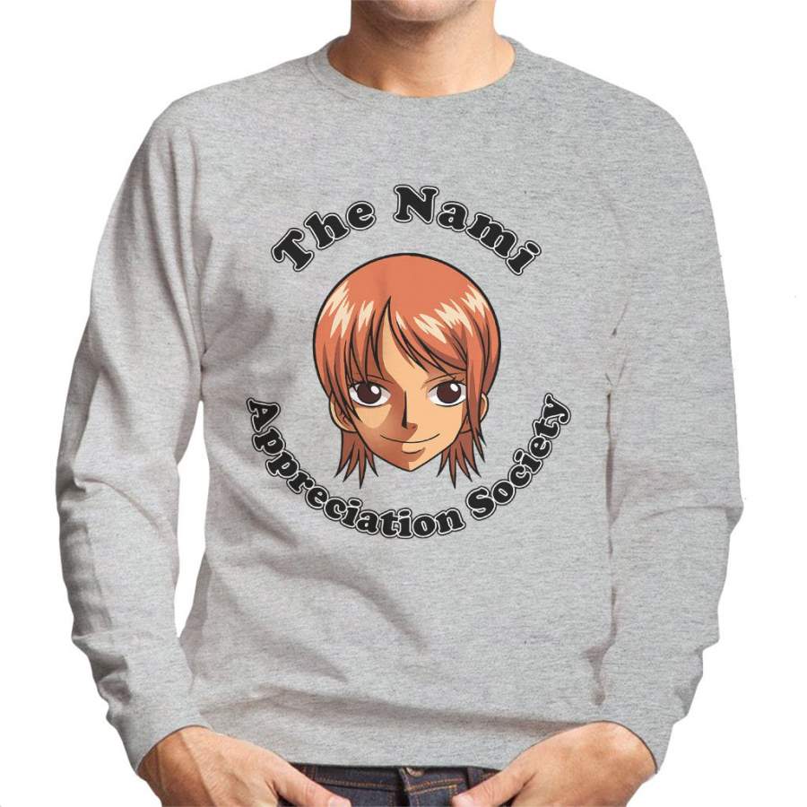 The Nami Appreciation Society One Piece Men’s Sweatshirt
