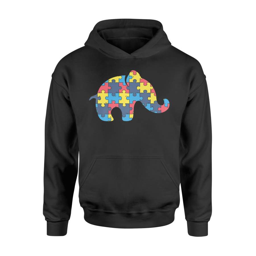 Autism Awareness Puzzle Elephant Perfect 2020 Hoodie | Autism Awareness Shirt