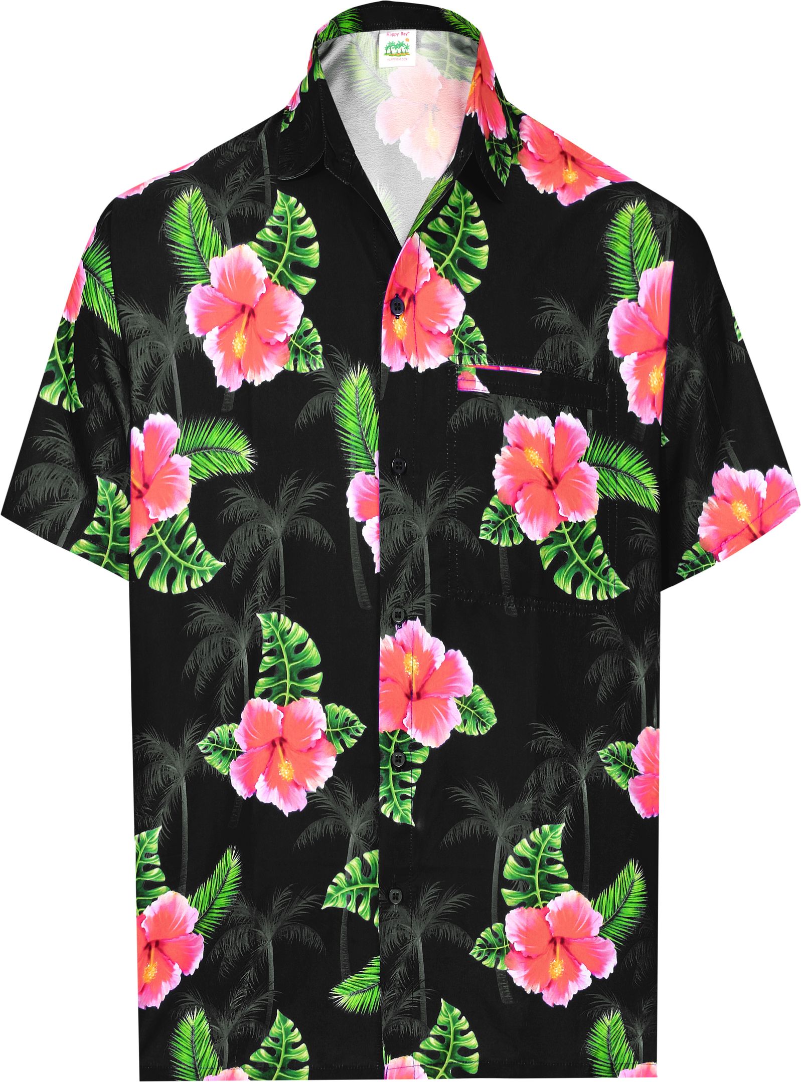 Flower Black Amazing Design Hawaii Shirt Ha48256