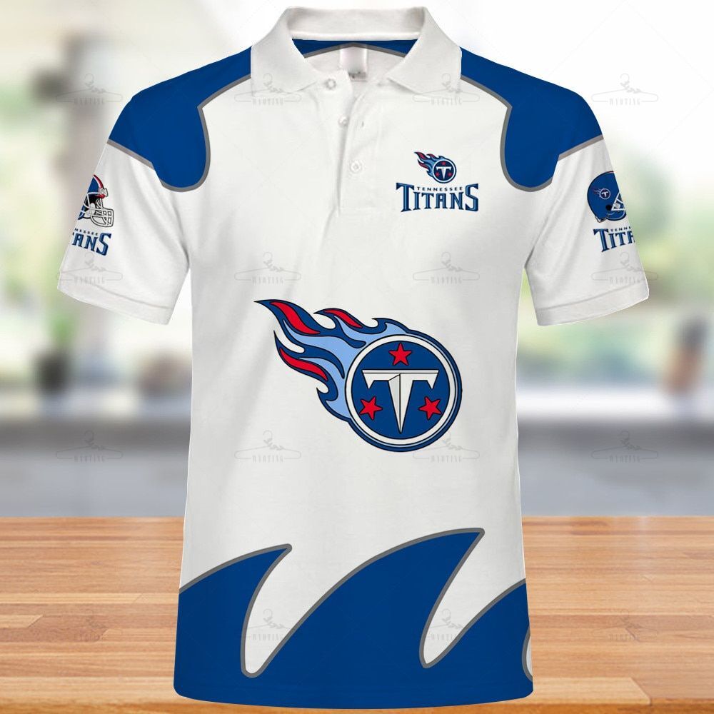 Tennessee Titans Polo Shirts Summer Gift S