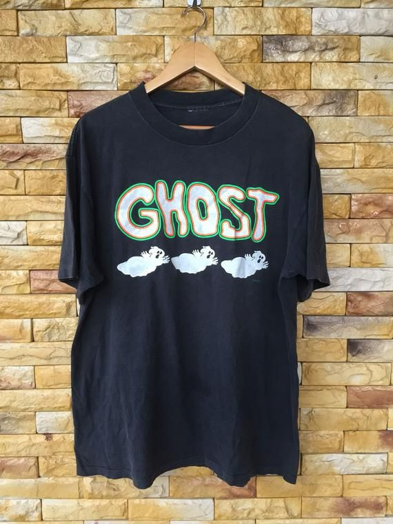 Vintage Ghost Spell Out Shirt