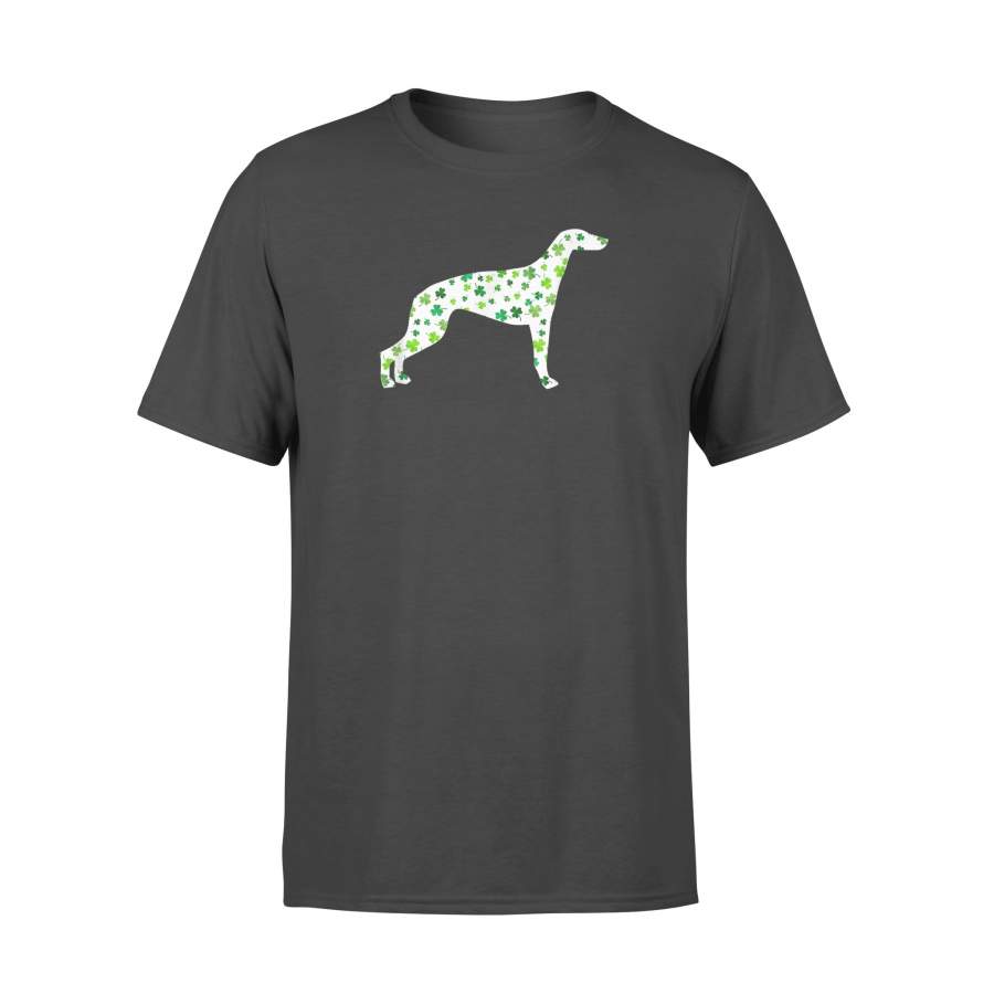 Greyhound  St  Patricks Day Dog T-Shirt