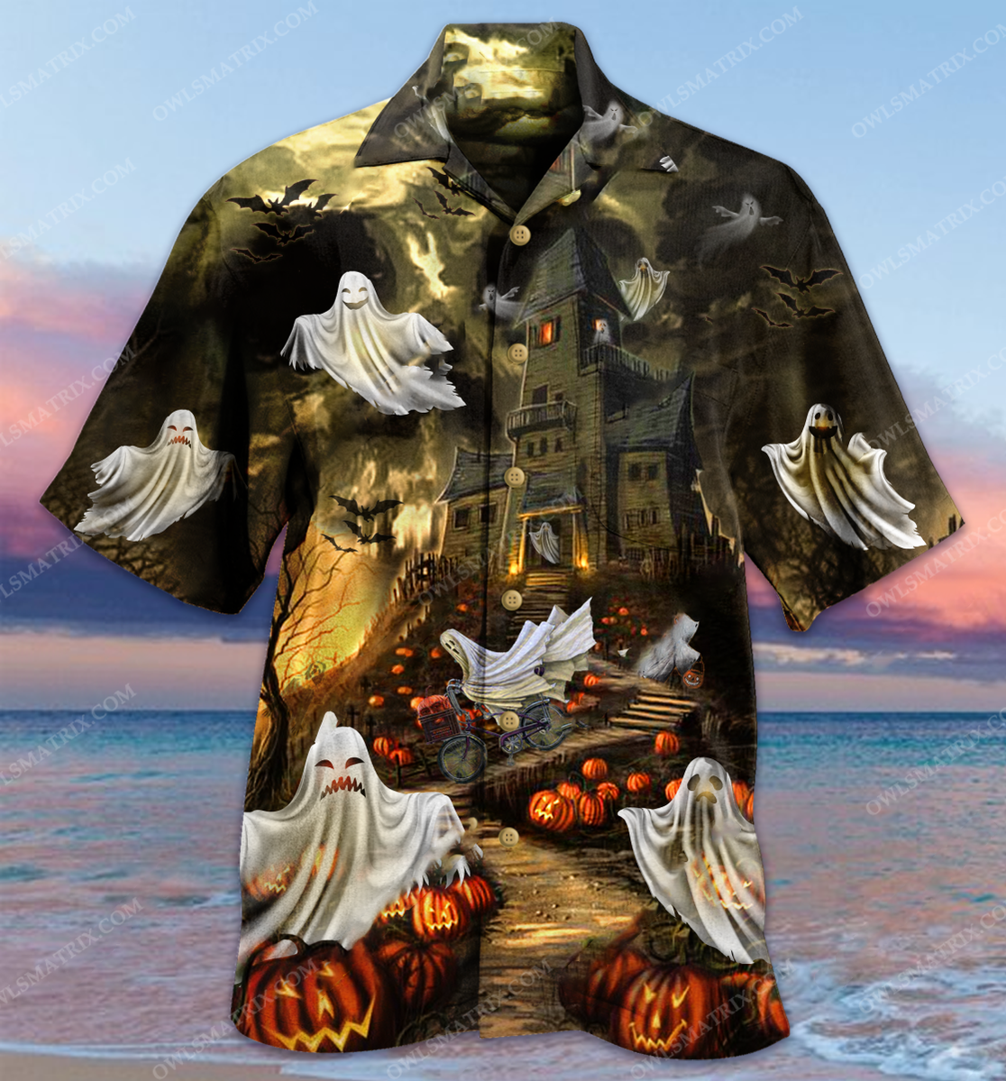 Halloween And Ghost Limited Edition – Hawaiian Shirt – ushawaiian