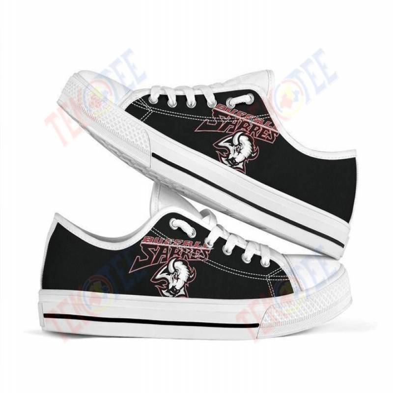 Mens Womens Buffalo Sabres Low Top Shoes Custom Print Footwear Converse Sneakers TMT718