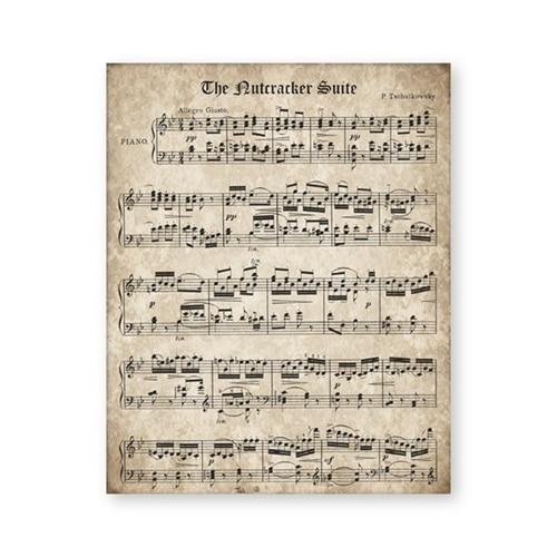 Vintage Sheet Music Poster