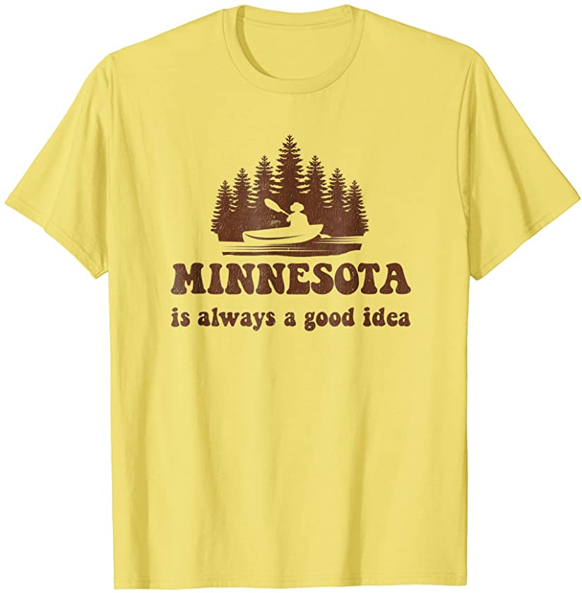 Vintage Minnesota Lake Life Gift T-Shirt