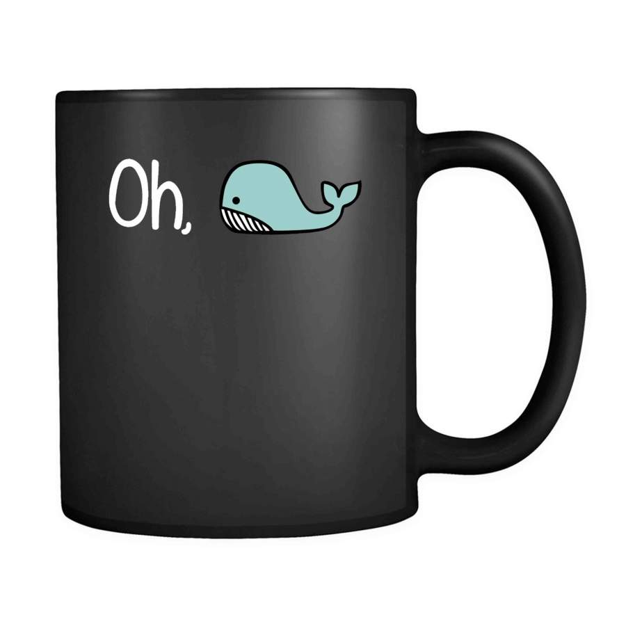 Oh, Whale Ocean Mermaid Hipster 11oz Mug