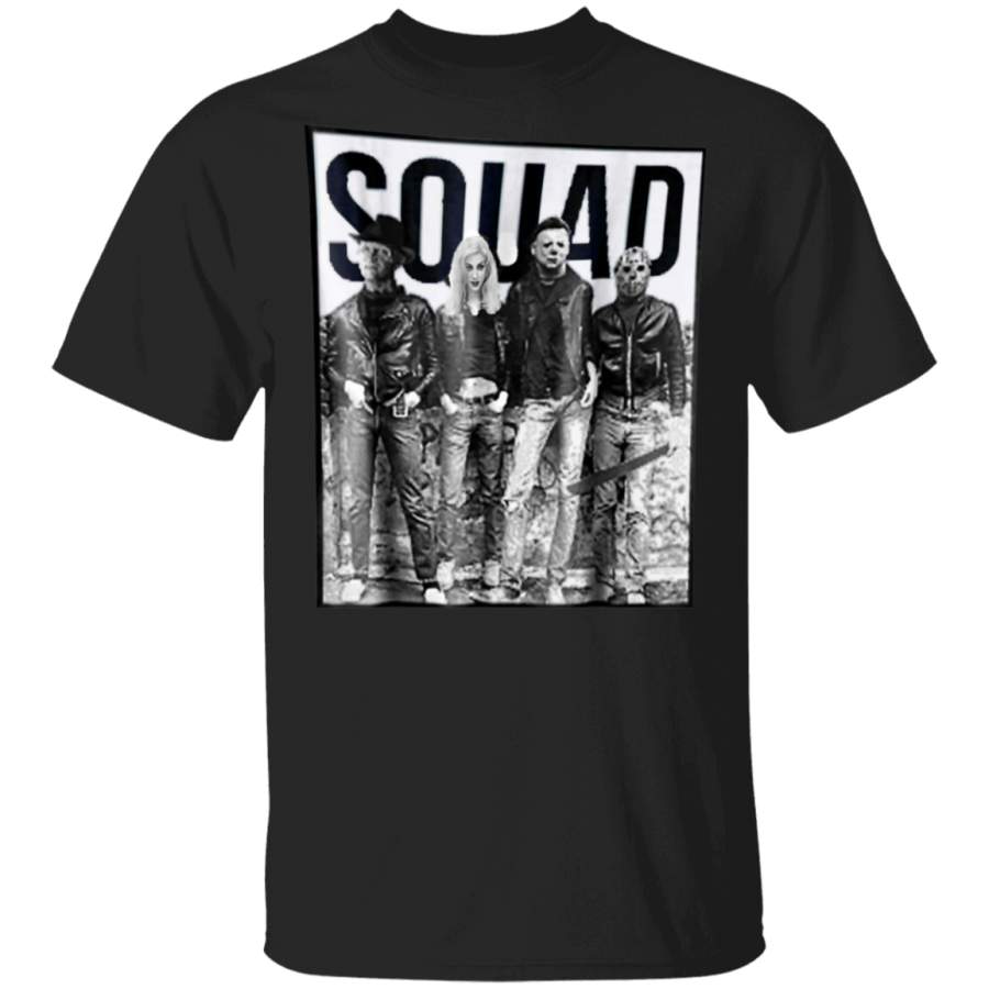 New Halloween Squad Horror TShirt Gift for men woman 2018