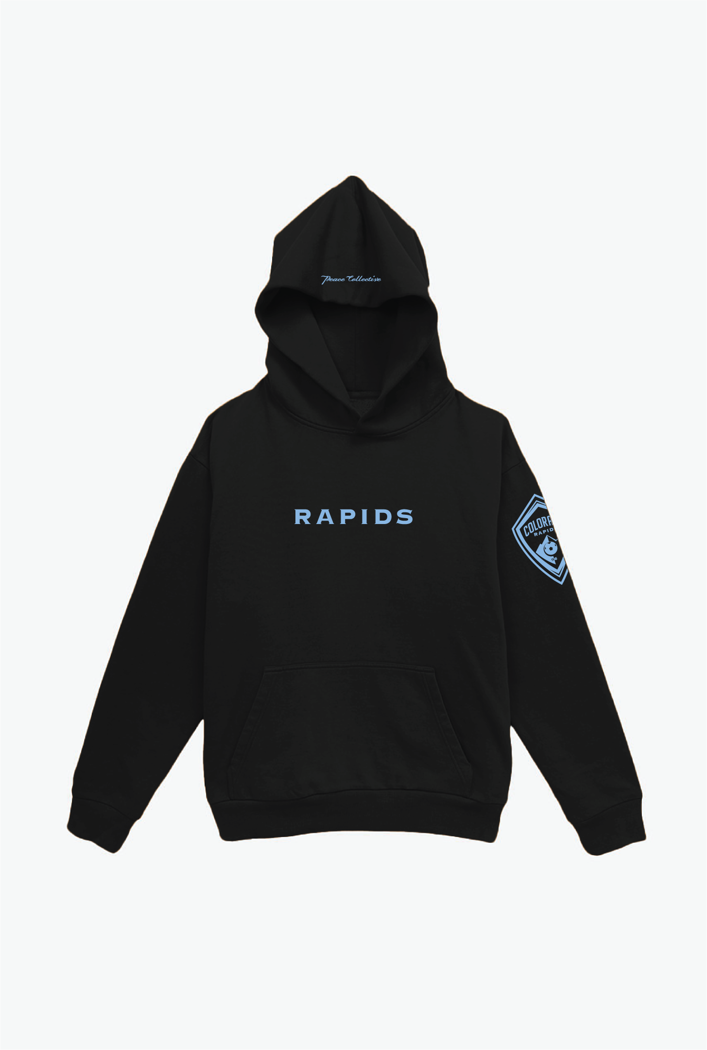 Colorado Rapids Essentials Heavyweight Hoodie – Black