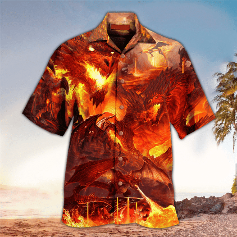 Dragon Hawaii Perfect Gift Ideas For Shirt Aloha Ha36501