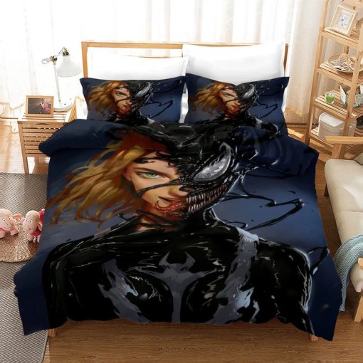 Venom 4 Duvet Cover Pillowcase Home Decor 3D Bedding Set 8182